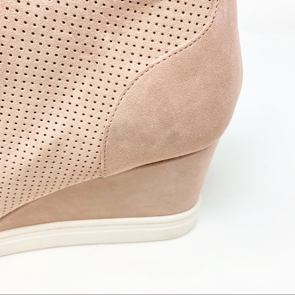 LINEA PAOLO Felicia Platform Wedge Bootie Sneaker. - Picture 6 of 8